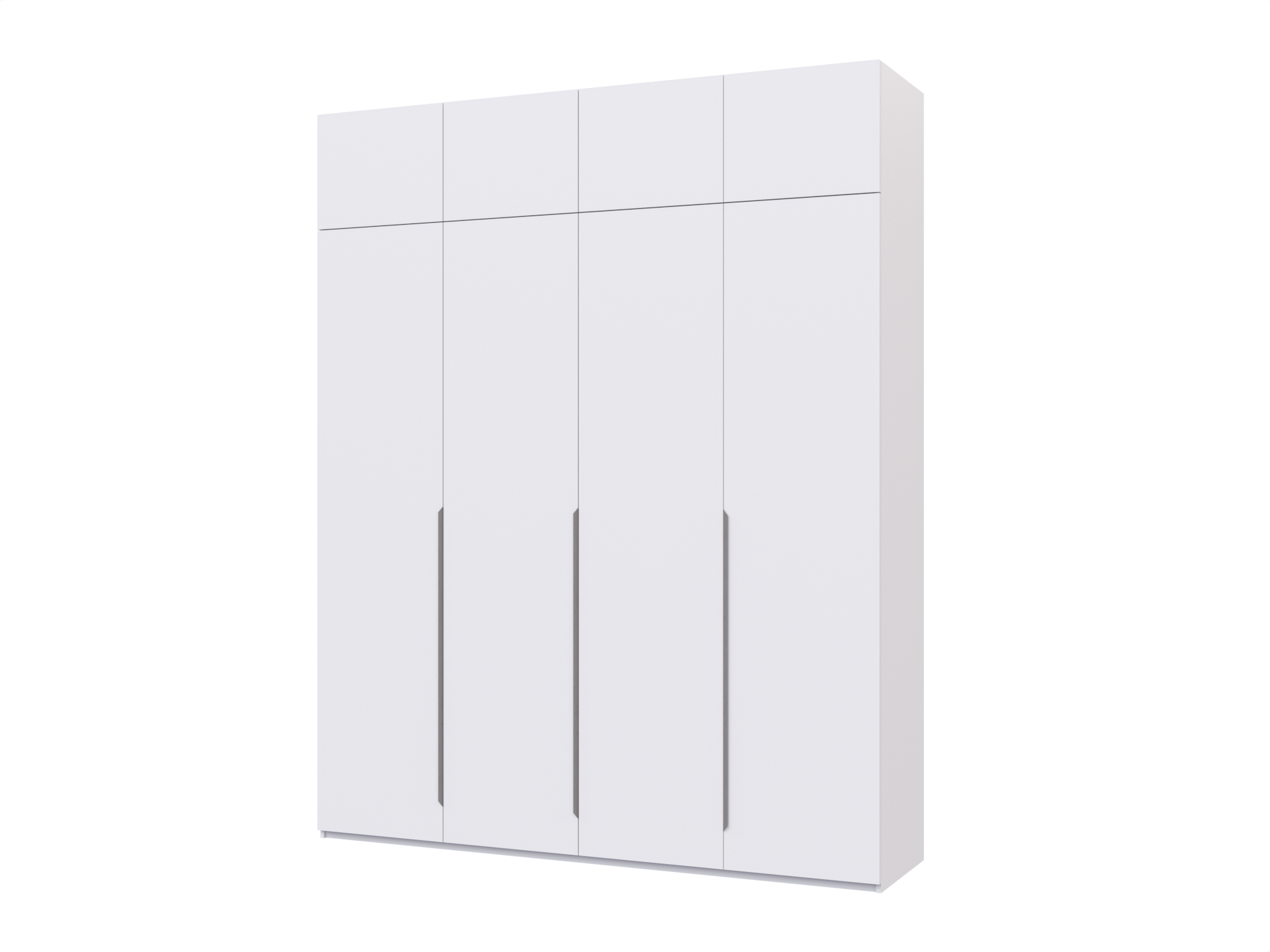 Распашной шкаф Пакс Альхейм 24 white (silver) ИКЕА (IKEA) изображение товара