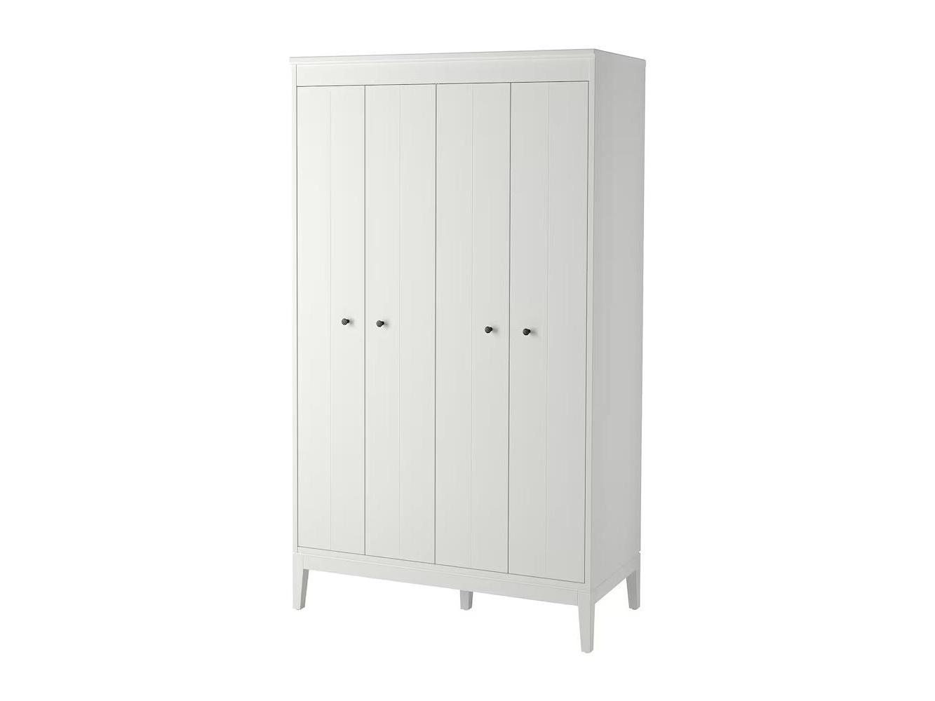 Распашной шкаф Иданаc 14 white ИКЕА (IKEA) изображение товара