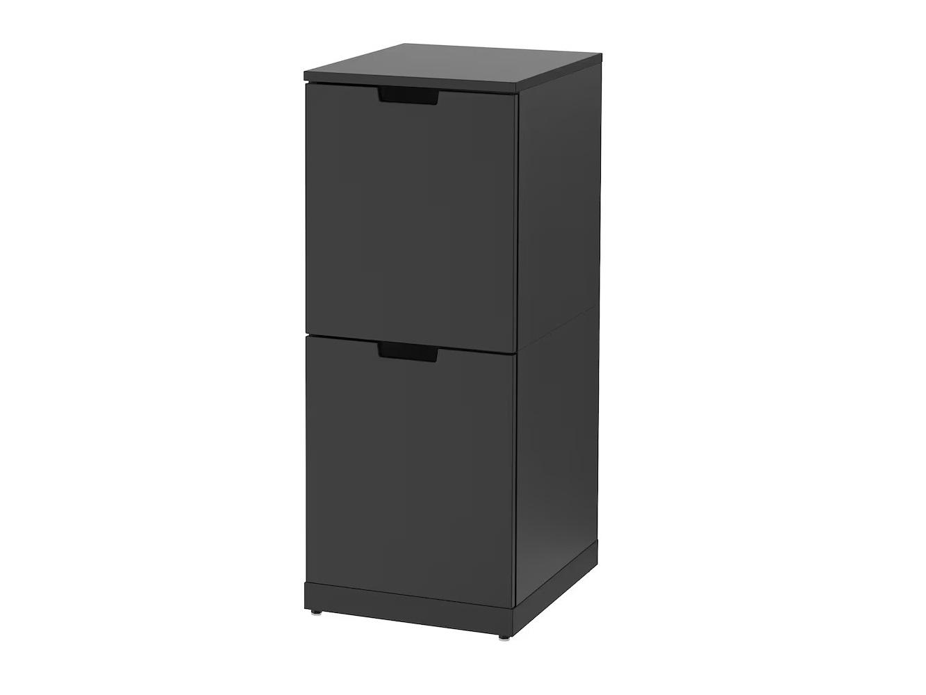 Комод Нордли 35 black ИКЕА (IKEA) изображение товара