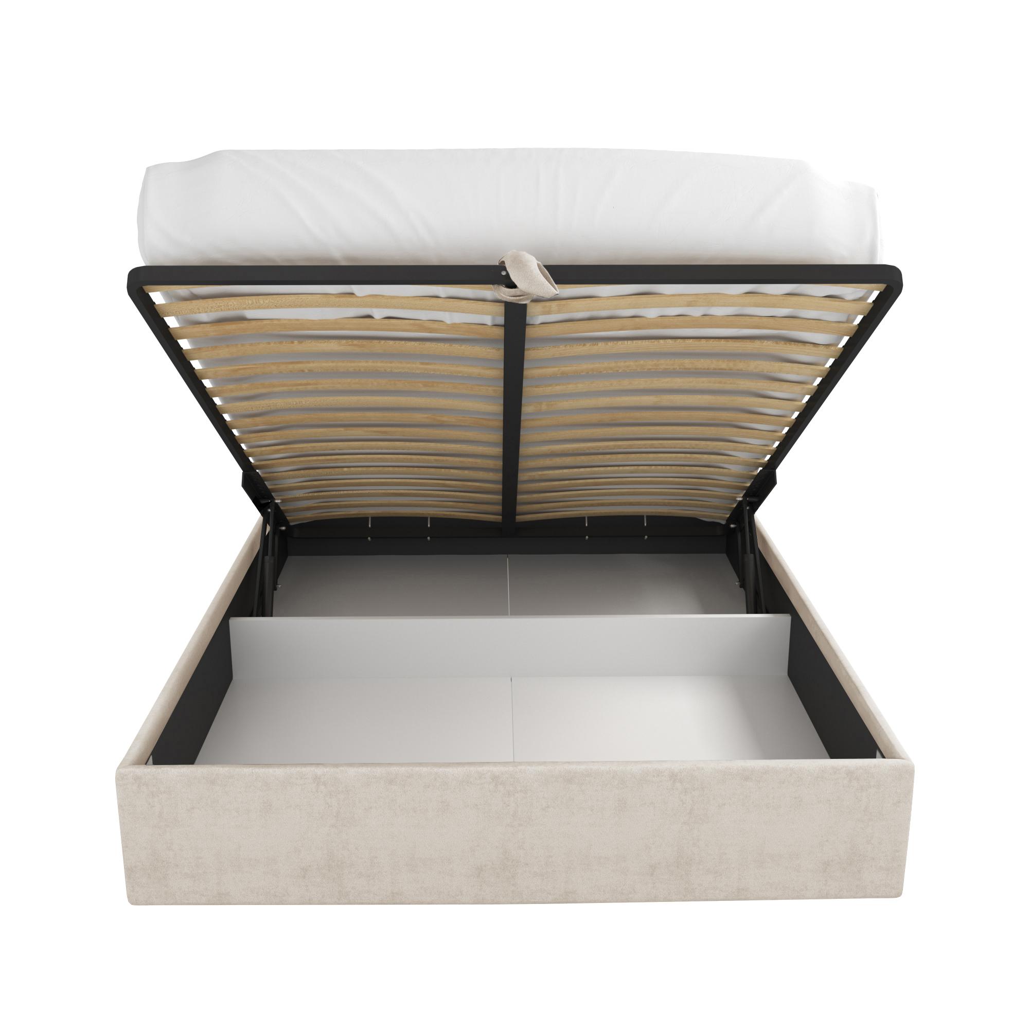 Кровать Милини бежевая 160х200 изображение товара